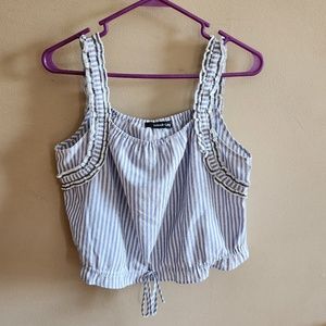 Cropped Sugar + Lips top sz S